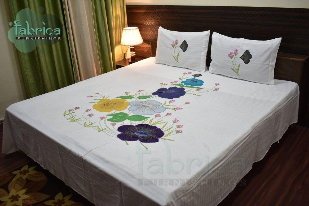 patch work bedsheet