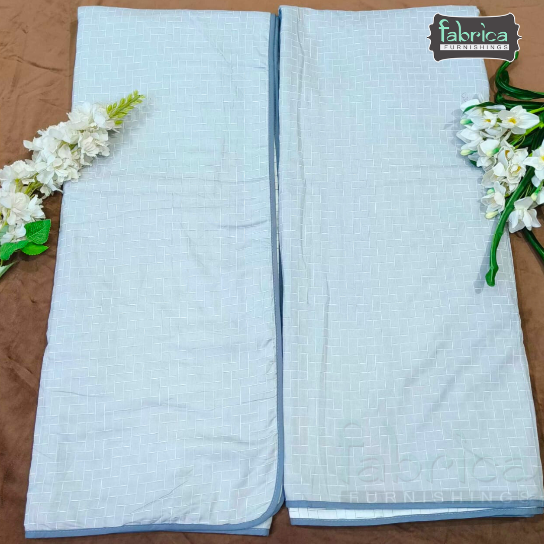 Navrang Pure Cotton Soothing Single Duvet Pair (TEHAR)
