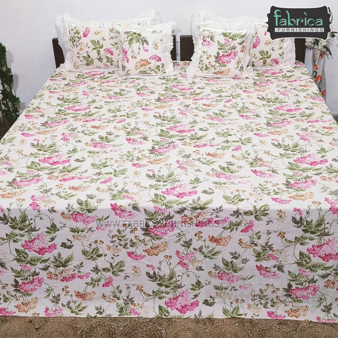 Anokhi Timeless King Size 5 Piece Bedding Set