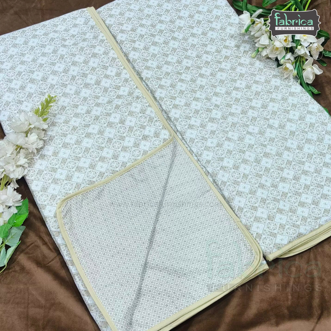 Navrang Pure Cotton Soothing Single Duvet Pair (TEHAR)