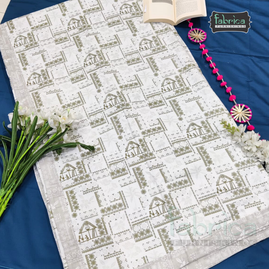 Heritage Pure Cotton Double Bed AC Duvet ( Tehar )