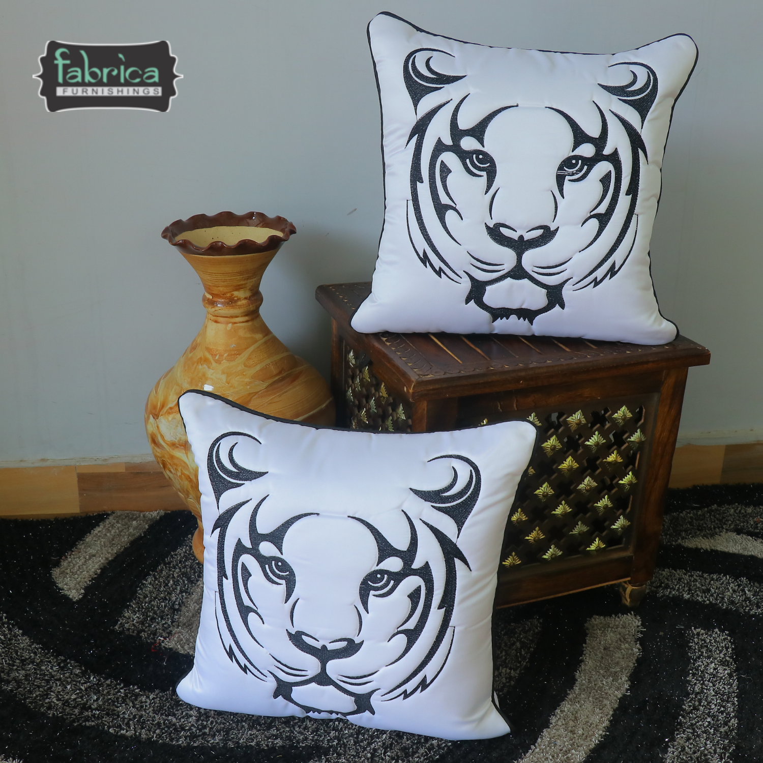 Anita's Royal  Cushion Covers (Set of 2).