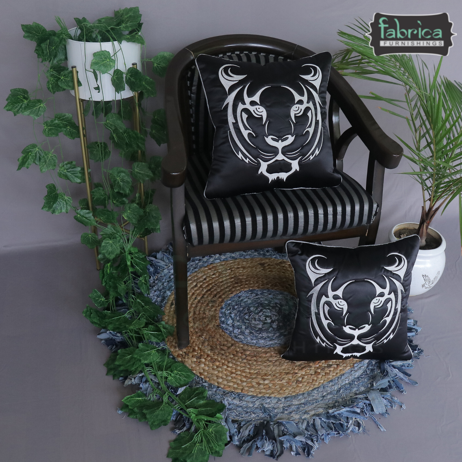 Anita's Royal  Cushion Covers (Set of 2).