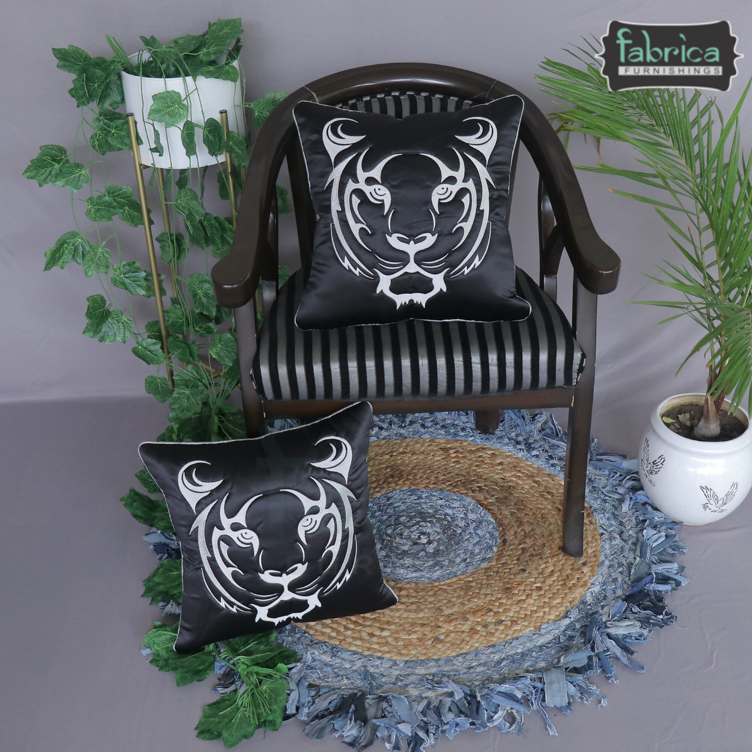 Anita's Royal  Cushion Covers (Set of 2).