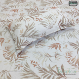 Petal Paradise Queen Size Pure Cotton Printed Bedsheet