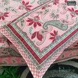 Rajwada Print King Size Pure Cotton King Size Bedsheet