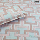 Procian premium pure cotton printed king size bedsheet