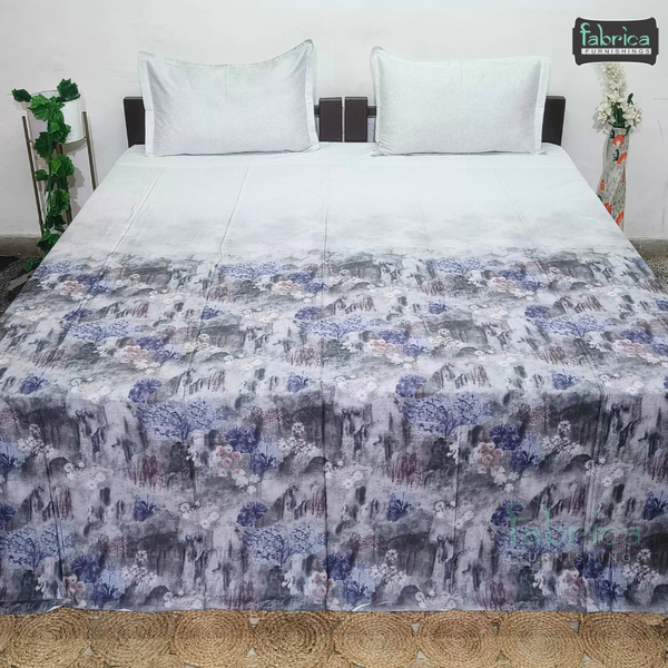 Stella Pure Cotton King Size Tie & Dye Bedsheet