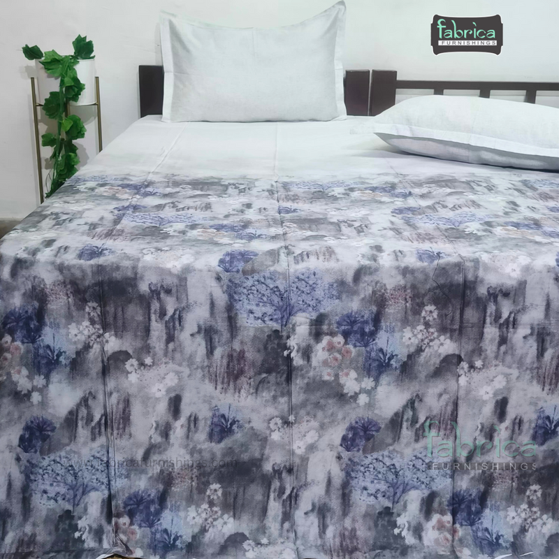 Stella Pure Cotton King Size Tie & Dye Bedsheet