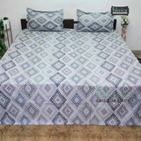 Fabby Decor Designer Print Cotton  King Size Bed Sheets