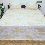 Fabby Decor Designer Kingsize Printed Pure Cotton Bedsheet
