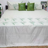 Crown Comfort Superfine Embroidered 5 piece King Size Bed Sheet