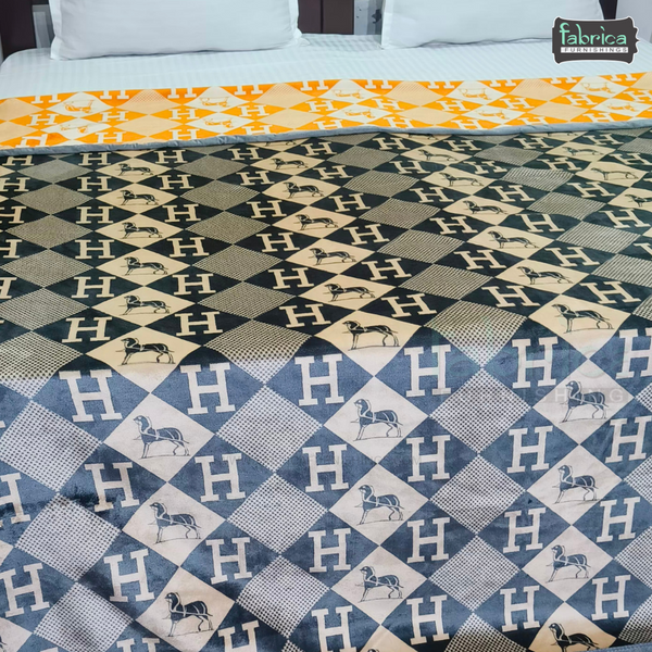 Emporio Double bed Reversible Warm Blanket