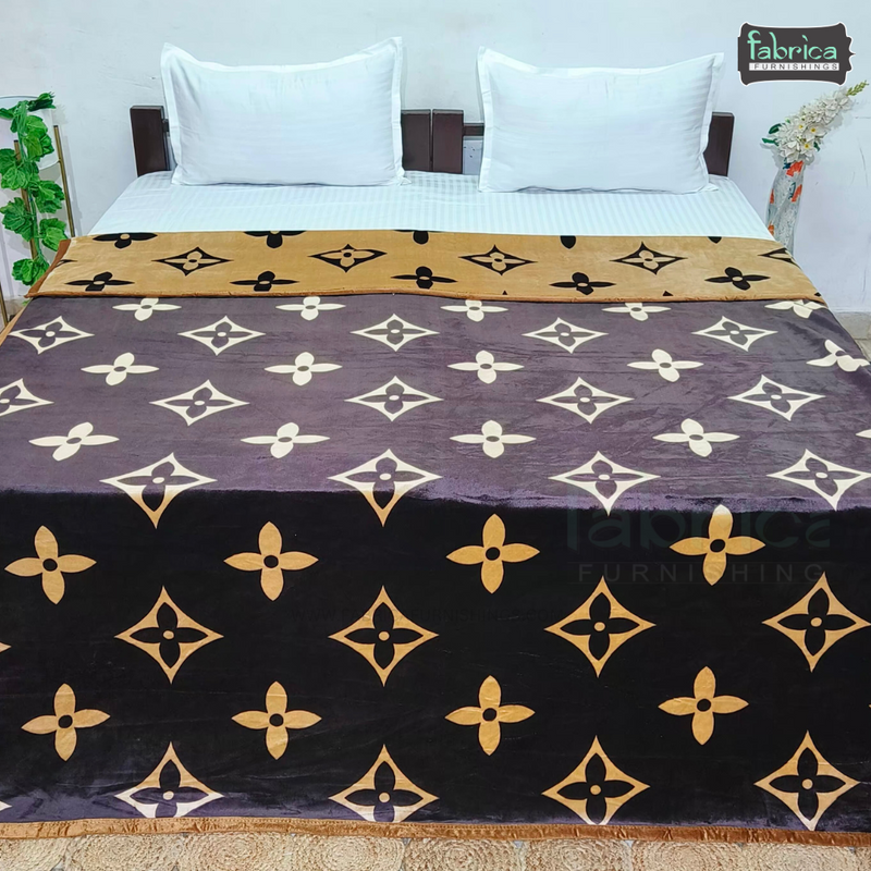 Emporio Double bed Reversible Warm Blanket