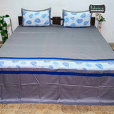 Fabby printed Mix & Match  pure cotton king size bedsheet