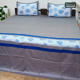 Fabby printed Mix & Match  pure cotton king size bedsheet