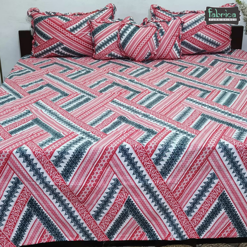 Festive Delight Double Bed 6 Piece Bedding Set