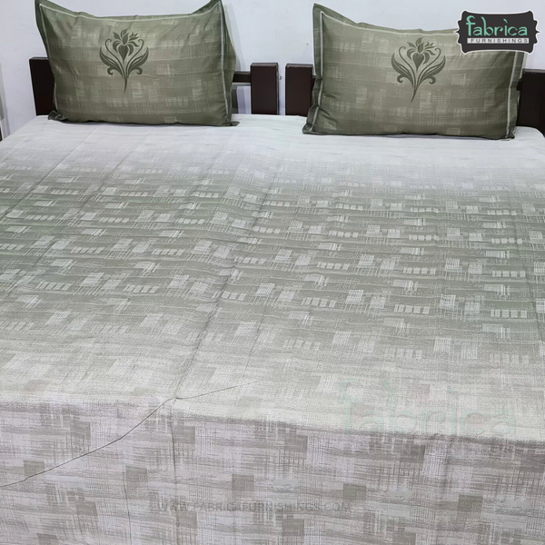 Urban Dots Pure Cotton King Size Printed Bedsheet