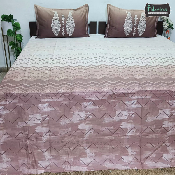 Urban Dots Pure Cotton King Size Printed Bedsheet