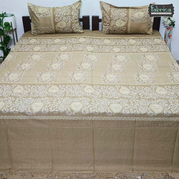 Glory Pure Cotton Premium King Size Bedsheet