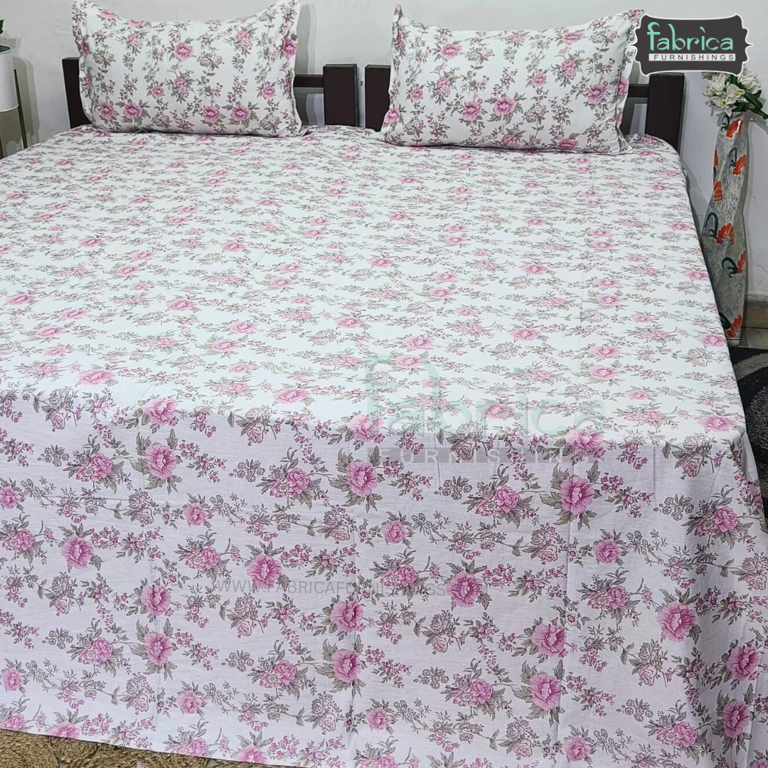 Glory Pure Cotton Premium King Size Bedsheet
