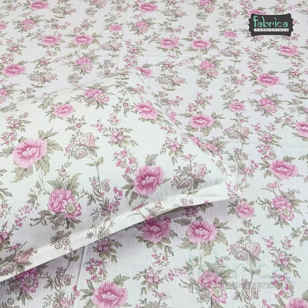 Glory Pure Cotton Premium King Size Bedsheet