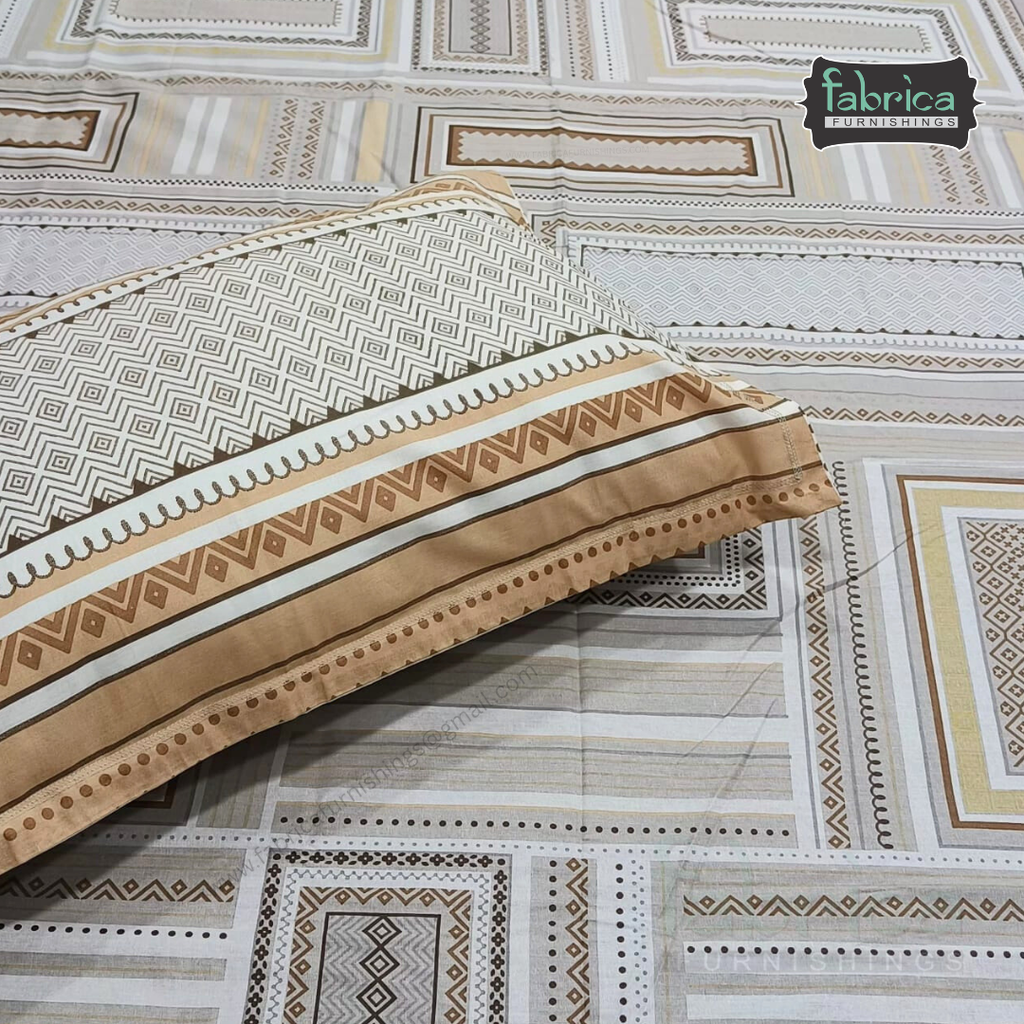 Irish printed  super king size pure cotton bedsheet