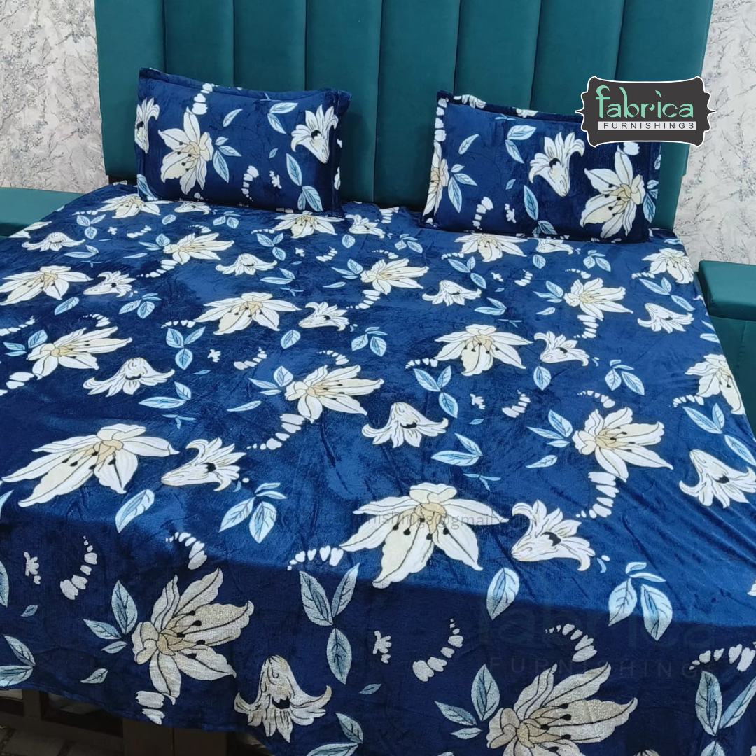 Maestro 4 pcs printed premium winter bedding set