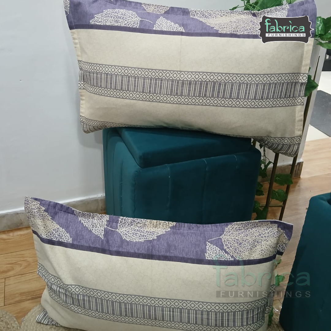 Fabby Printed Pure Cotton Pillow Covers only