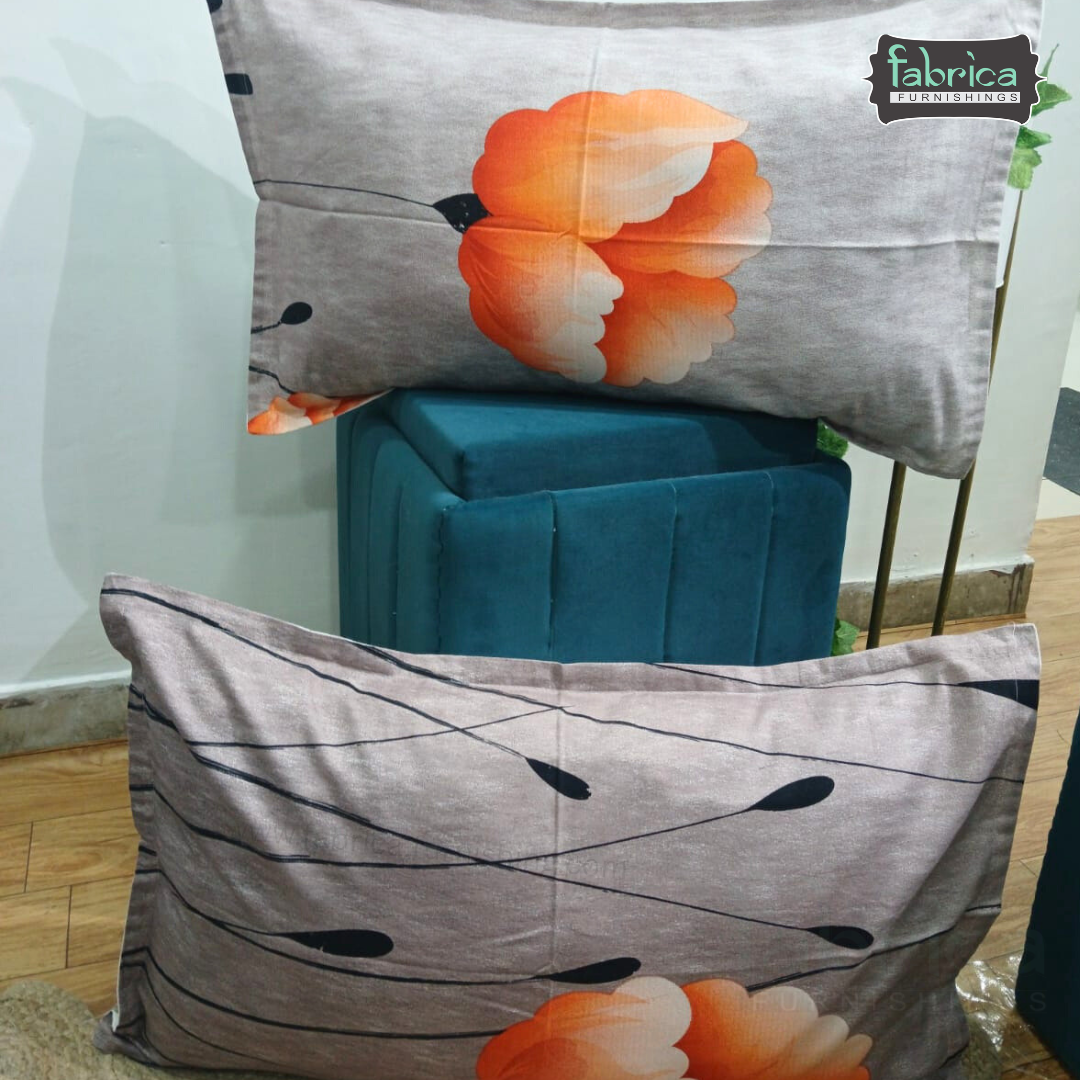 Fabby Printed Pure Cotton Pillow Covers only