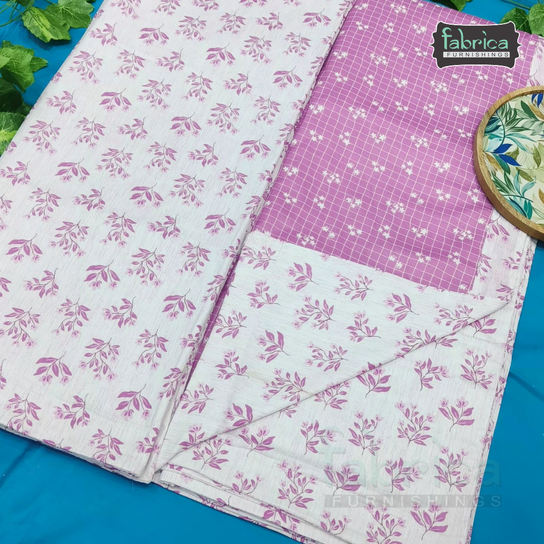 Navrang Pure Cotton Soothing Single Duvet  Pair (TEHAR)