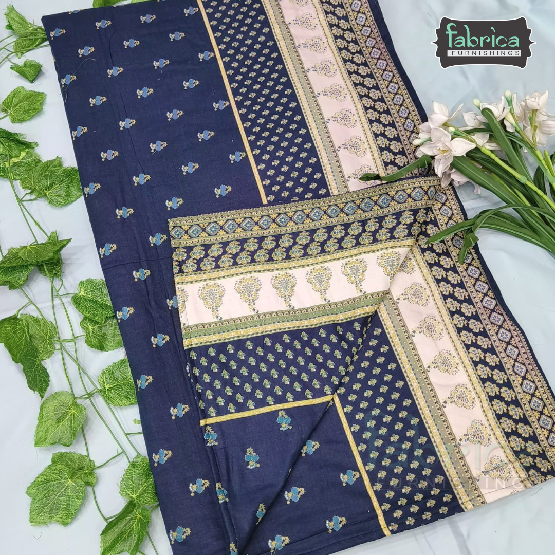 Noor Printed Mul Cotton Double Bed AC Duvet ( Tehar )