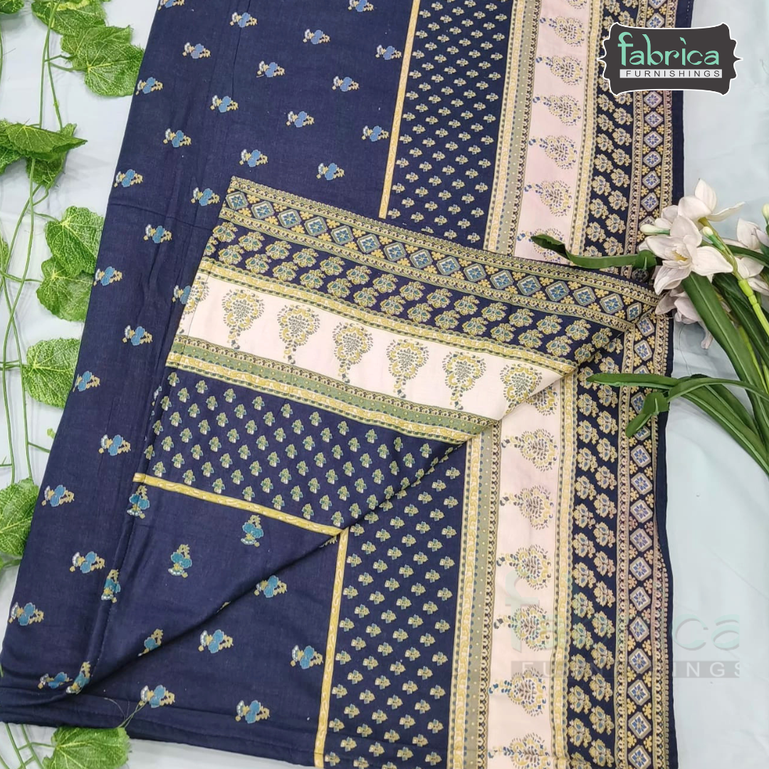 Noor Printed Mul Cotton Double Bed AC Duvet ( Tehar )