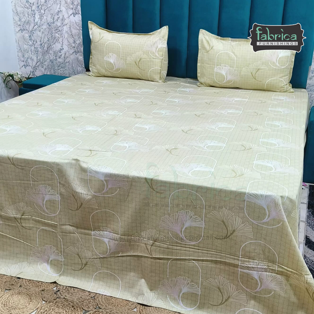 Glory Pure Cotton Premium King Size Bedsheet