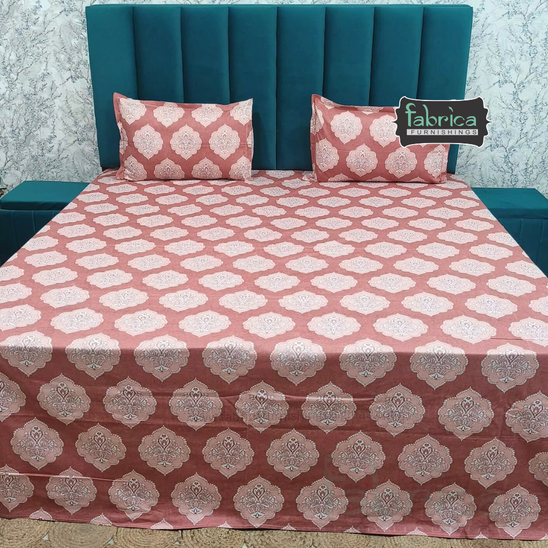 Glory Pure Cotton Premium King Size Bedsheet