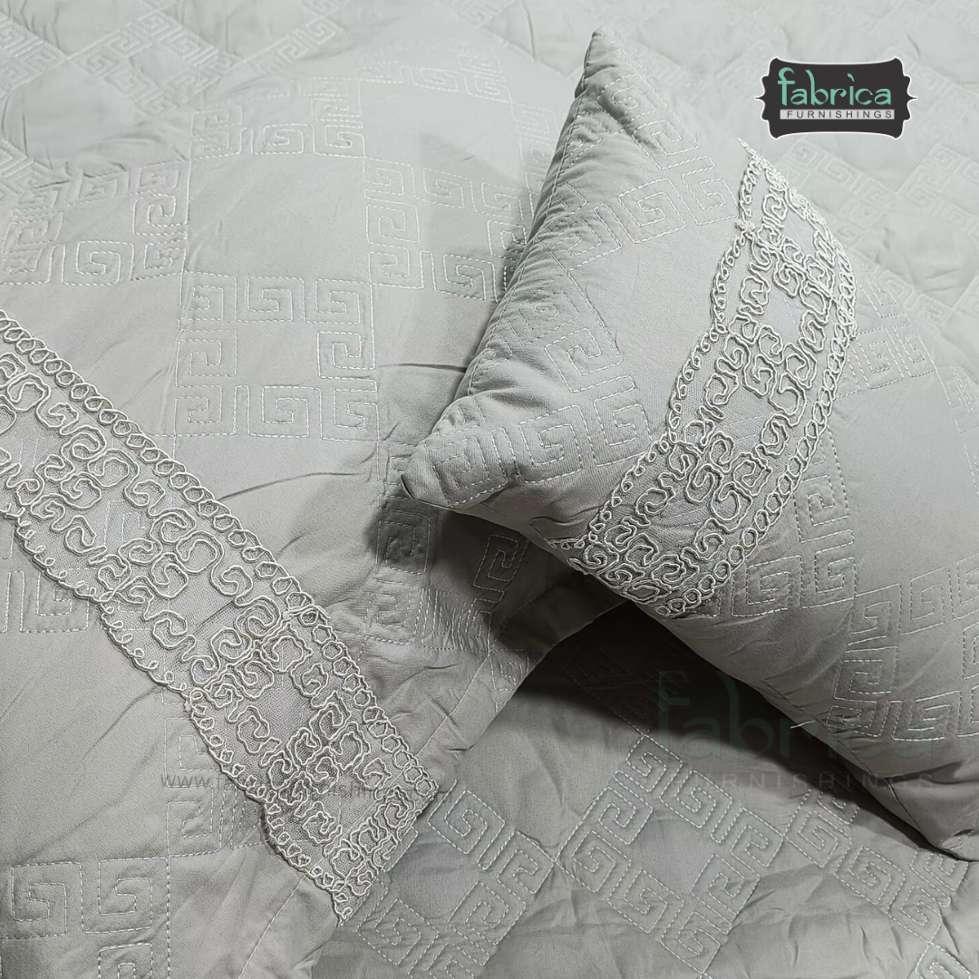 Marvin Lacework Quilted 5 Piece Bedcover Set