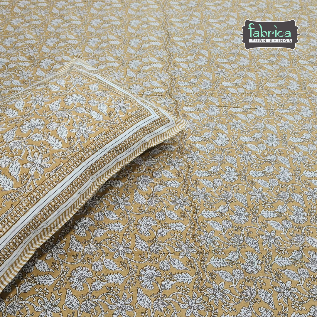Royal Rajasthani Printed Pure Cotton Double BedSheet