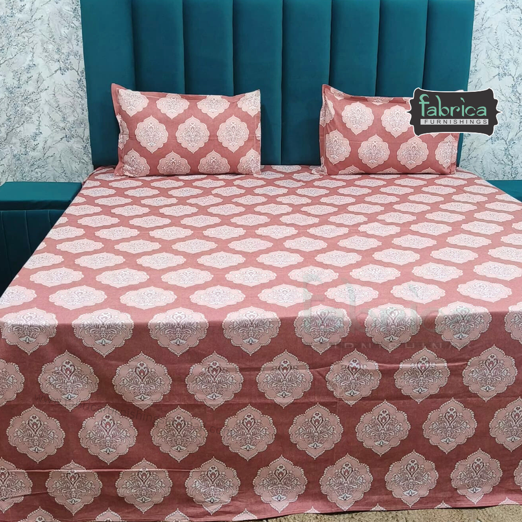 Glory Pure Cotton Premium King Size Bedsheet