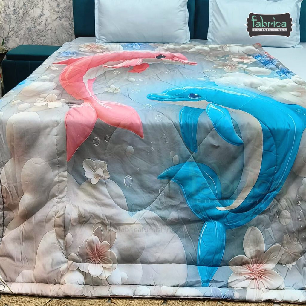 Magical 7 D Kids Prints Premium Single Bed Fluffy Comforter