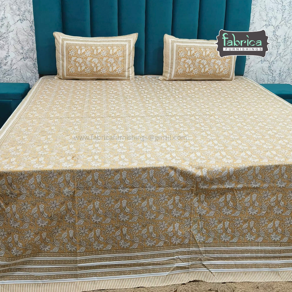 Royal Rajasthani Printed Pure Cotton Double BedSheet