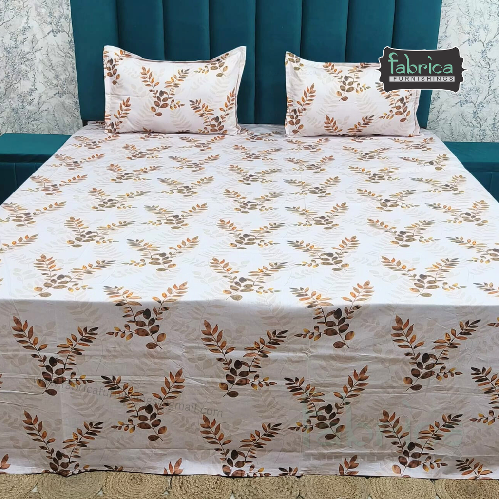 Glory Pure Cotton Premium King Size Bedsheet