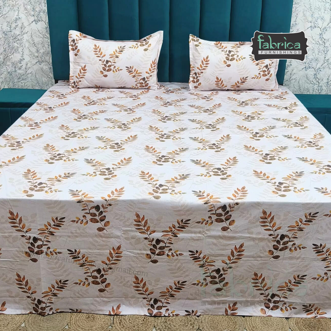 Glory Pure Cotton Premium King Size Bedsheet