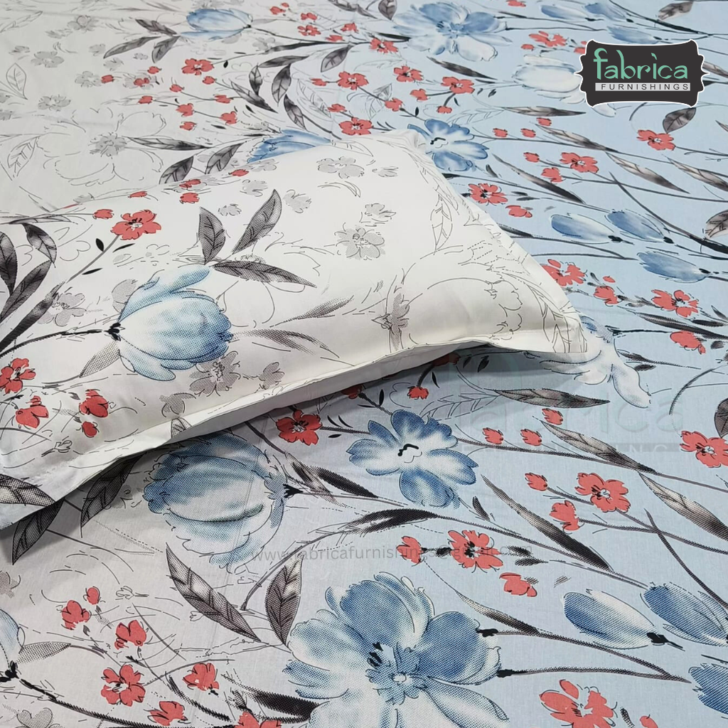 Glory Pure Cotton Premium King Size Bedsheet