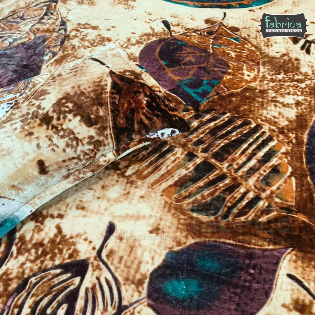 Flano Super Warm King size Winter Bedding Set