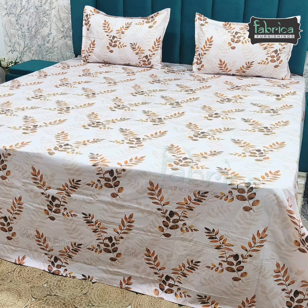 Glory Pure Cotton Premium King Size Bedsheet