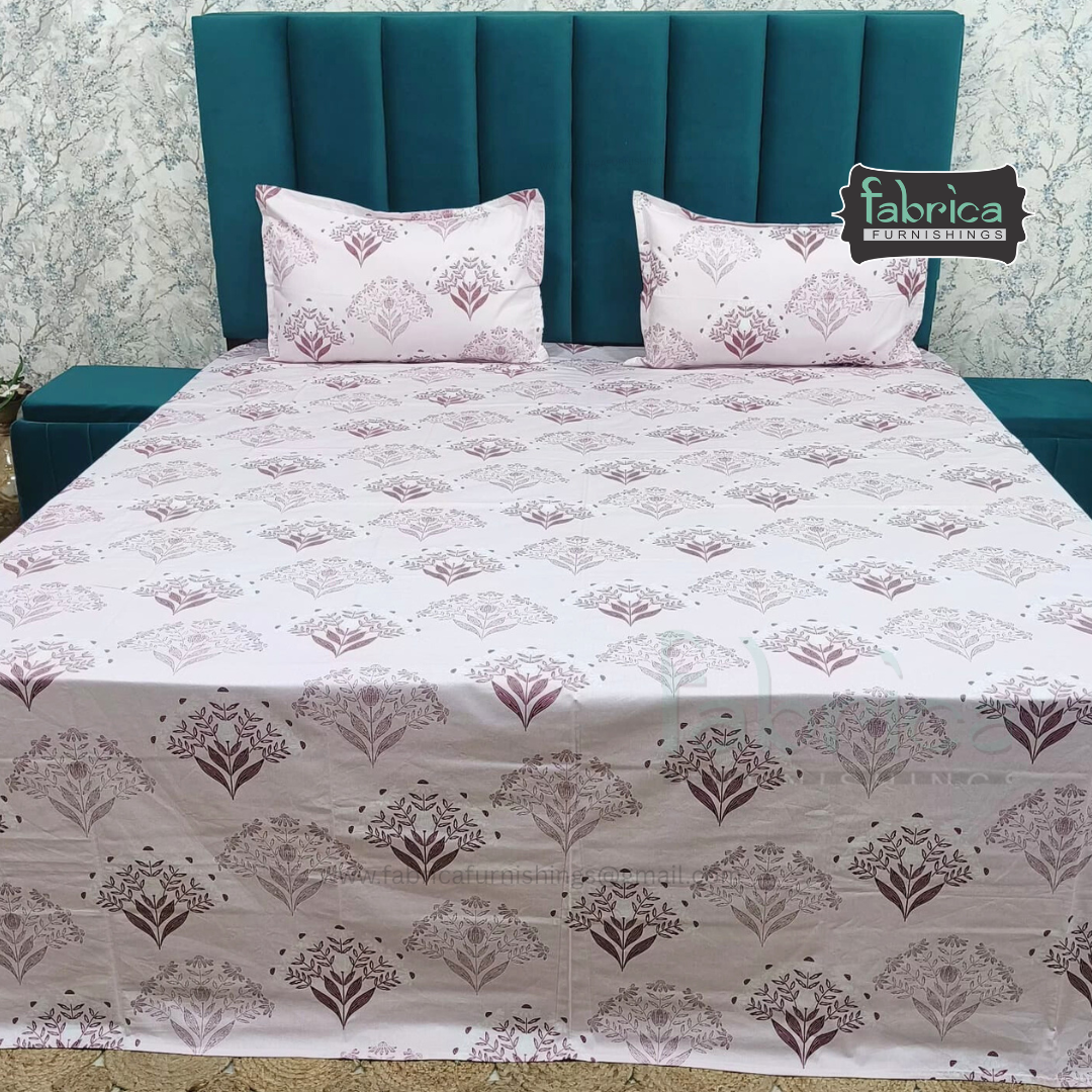 Glory Pure Cotton Premium King Size Bedsheet