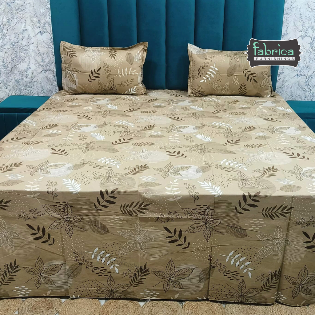 Procian Premium Pure Cotton Printed King Size Bedsheet