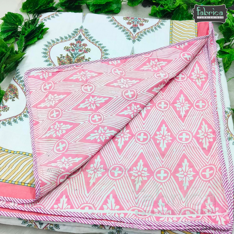 Jharoka Mul Cotton Double Bed Dohars