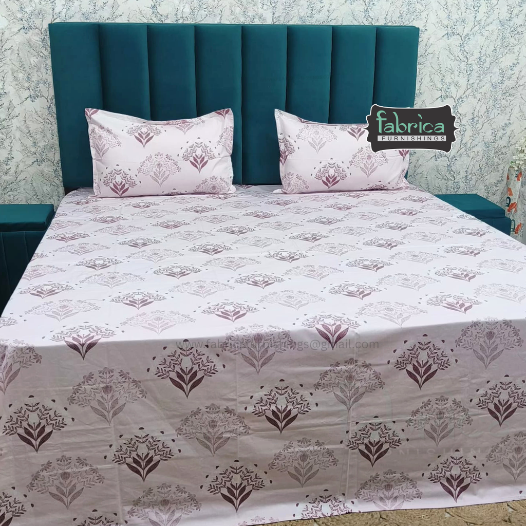 Glory Pure Cotton Premium King Size Bedsheet