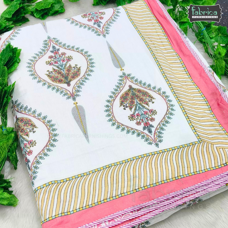 Jharoka Mul Cotton Double Bed Dohars